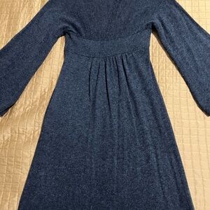 Express Blue Knit Dress